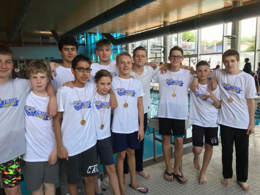Schwimmen — Drei Tickets zum Bundesfinale in Berkin
